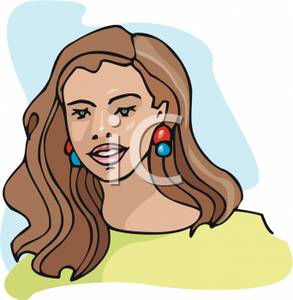 Woman Wearing Jewelry Clip Art Http   Www Clipartreview Com Pages