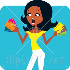 45828 Royalty Free Rf Clipart Illustration Of A Stressed Out Black Wo