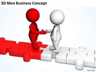 Business People Clipart 3d Men New Powerpoint Presentation Concept