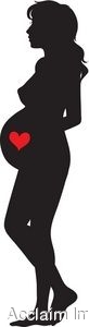 Clipart Of A Pregnant Woman