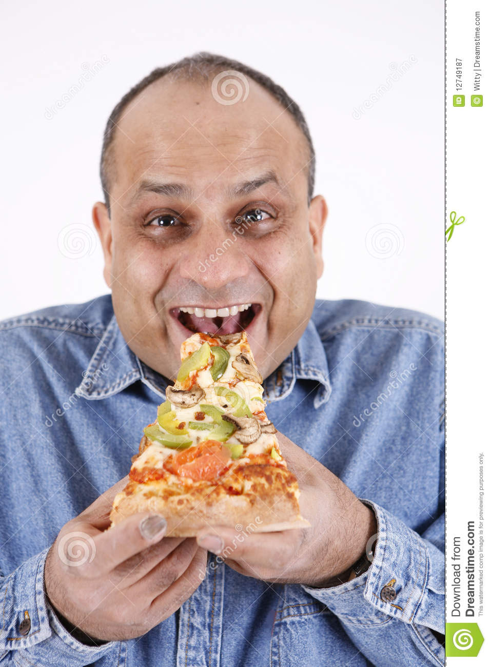 Eating Pizza Picture
