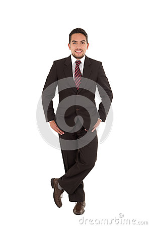 Elegant Hispanic Man In A Suit Stock Photo   Image  42377001