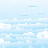 Fluffy Clouds Clip Art And Stock Illustrations  1175 Fluffy Clouds