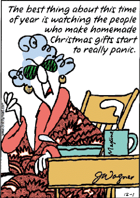 Funny Maxine Christmas Cartoons