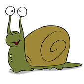 Snail Cartoon Stock Illustrations   Gograph