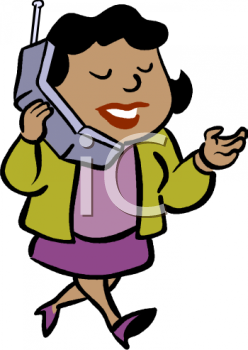 Talking On The Phone Clipart   Clipart Panda   Free Clipart Images