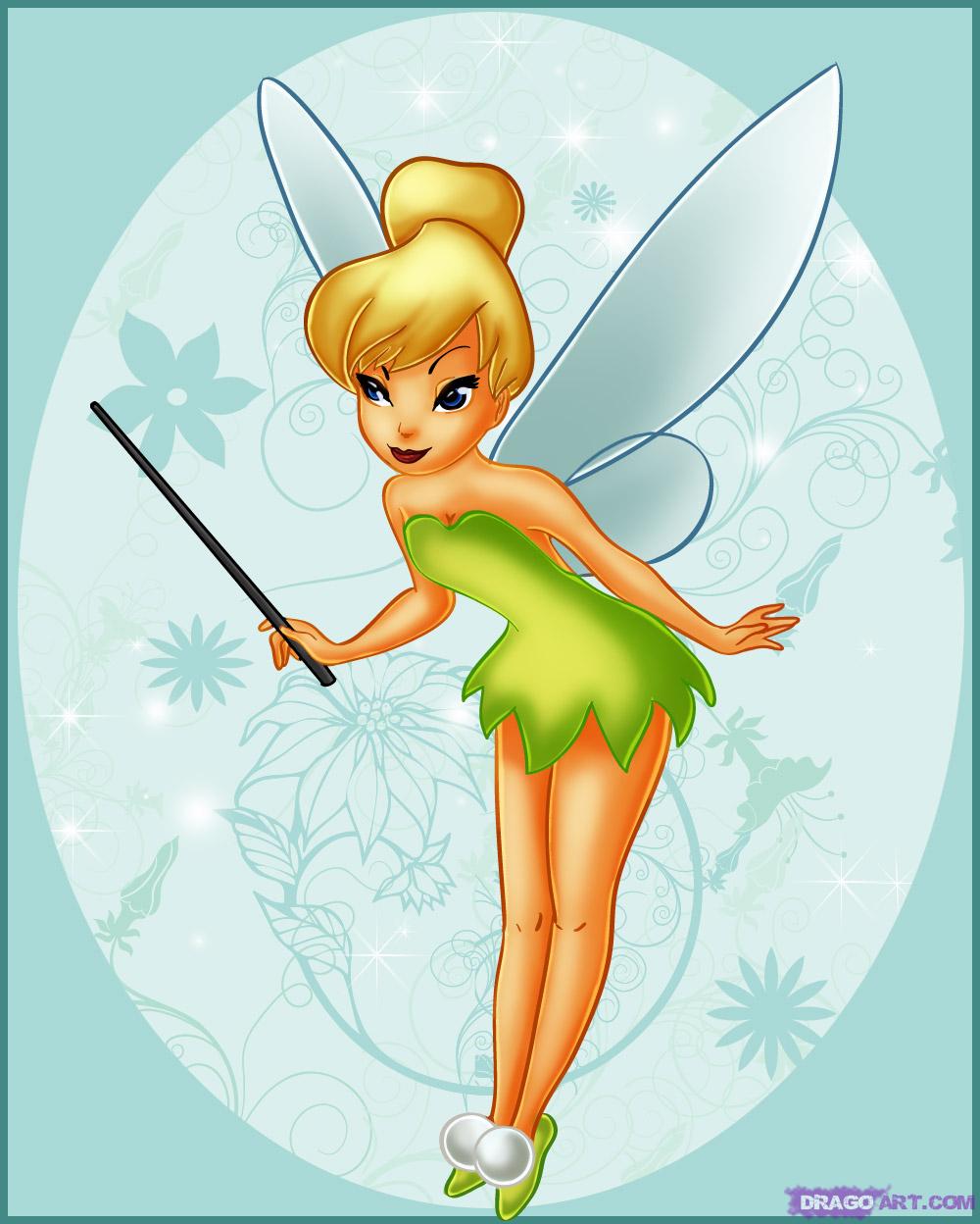 Tinkerbell Disney Fairy Cartoon Wallpaper