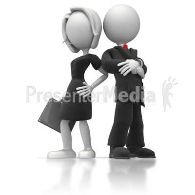 Business Man And Woman   Business And Finance   Great Clipart For