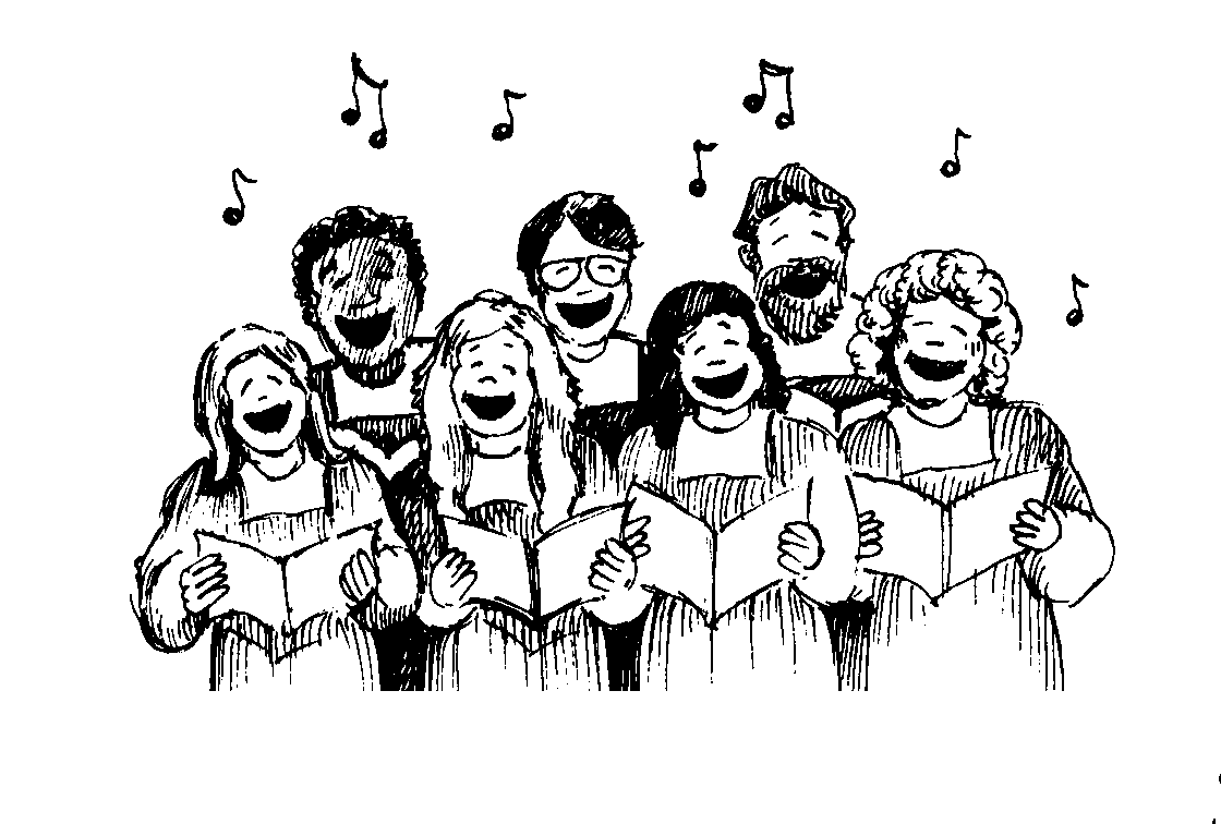 Choir Singing Clip Art   Group Picture Image By Tag   Keywordpictures
