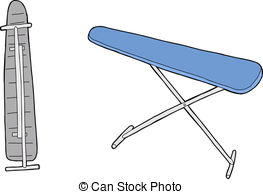 Ironing Board Vector Clipart Eps Images  2044 Ironing Board Clip Art