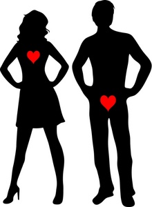 Man And Woman Clipart Image   Man And Woman