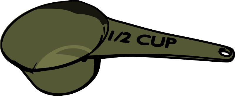 Measuring Cup By Mazeo   A Half Cup Measuring Cup 