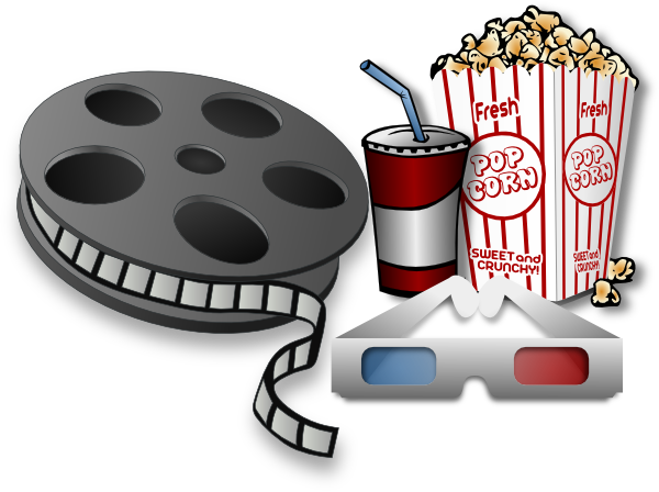 Movie Theater Items Clip Art At Clker Com   Vector Clip Art Online