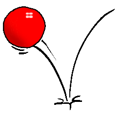 Red Bouncing Ball Clipart   Free Clipart