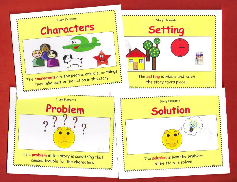 Story Elements   Third Grade Learning Resources