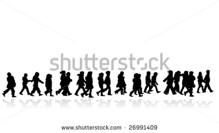 Students Walking In Line Clipart Students Walking In Line Clipart