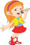 Youth Singing Clipart
