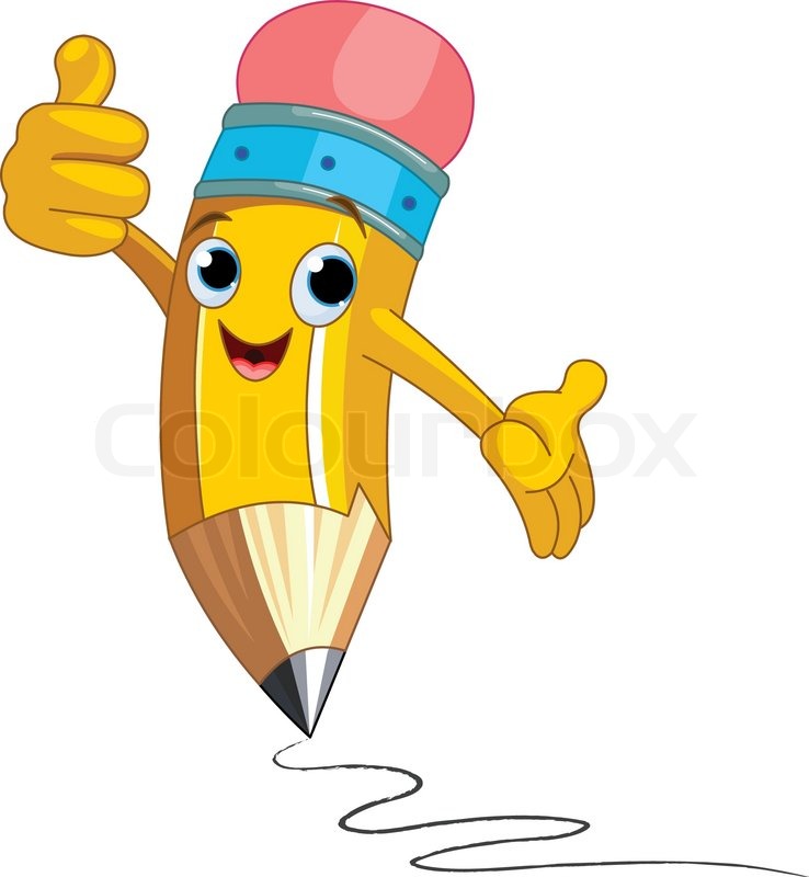 1776727 Illustration Of A Pencil Character Giving Thumbs Up Jpg