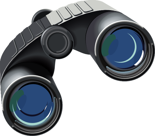 Binoculars Ii Clip Art At Clker Com   Vector Clip Art Online Royalty    