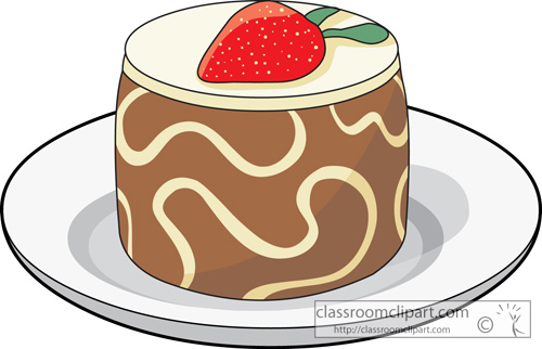 Dessert Clipart   Desserts 05 Mousse Cake   Classroom Clipart
