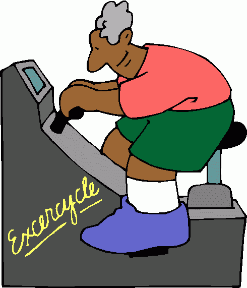 Exercise Bike Clip Art Selected Clipart 