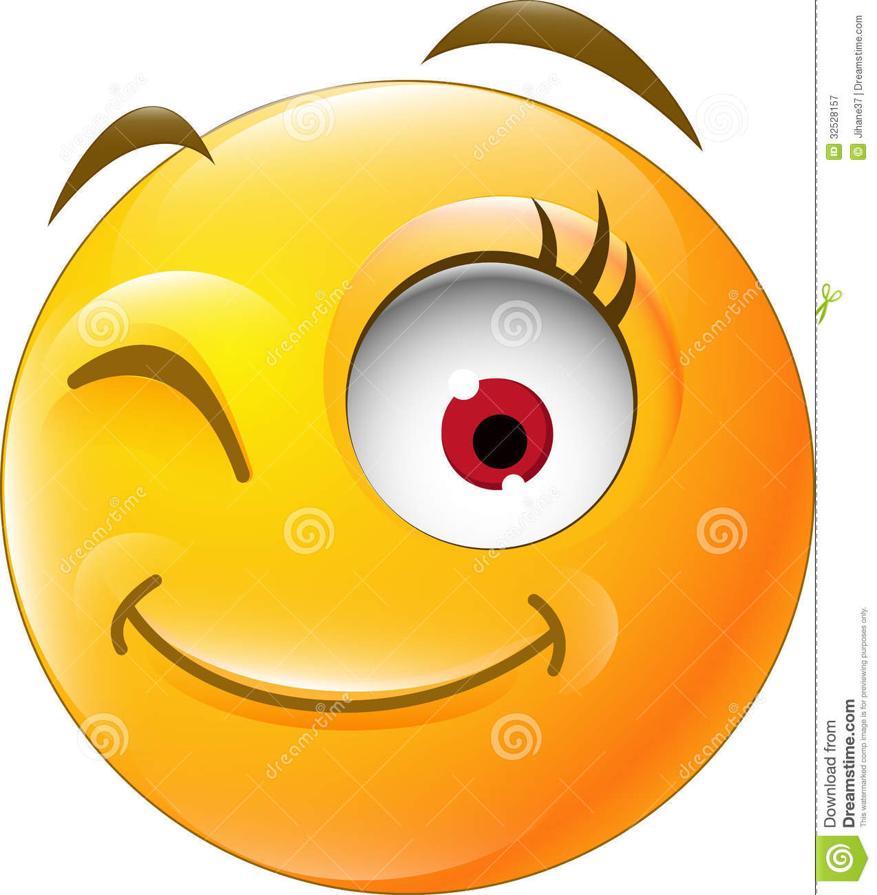 Eye Blinking For You Design Royalty Free Stock Photography   Image