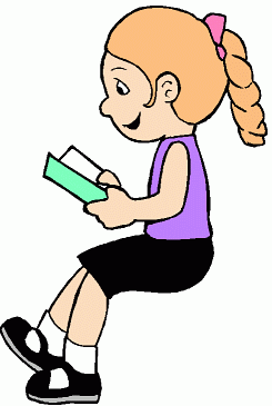 Girl Sports Clipart Girl Reading Gif