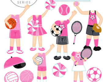 Girl Sports Clipart Girl Sport Themes Create A