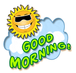 Good Morning Smiling Sun Graphic Good Morning