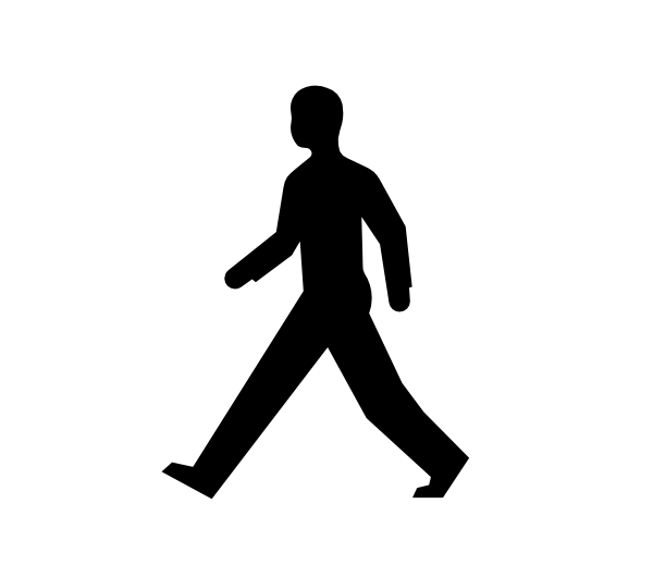Male Body Walking Clip Art   Vector Clip Art Online Royalty Free