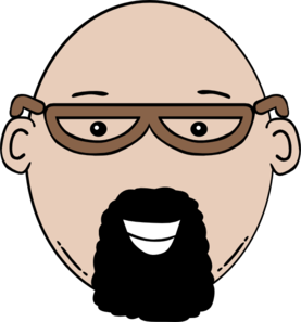 Man Face Cartoon Clip Art At Clker Com   Vector Clip Art Online    