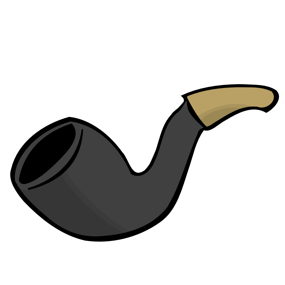Onlinelabels Clip Art   Smoking Pipe