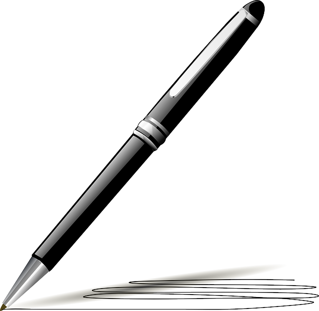 Pencil Vector Outline Old Ink Black Icon Paper Pen Pencil Outline Png