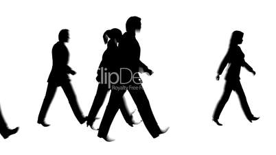 Persons Walking Clip Art Free