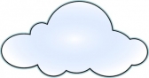 Puffy White Clouds On Clipart   Free Clip Art Images