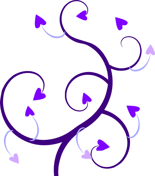 Purpleheartvine Clip Art At Clker Com   Vector Clip Art Online