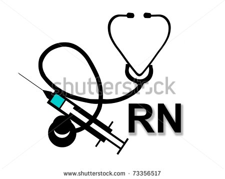 Registered Nurse Logo Clip Art Registered Nurse Rn   Stock