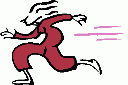 Woman Running Clipart   Woman Running Clip Art