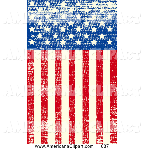 American Flag Clip Art High Quaility American Flag Illustration For