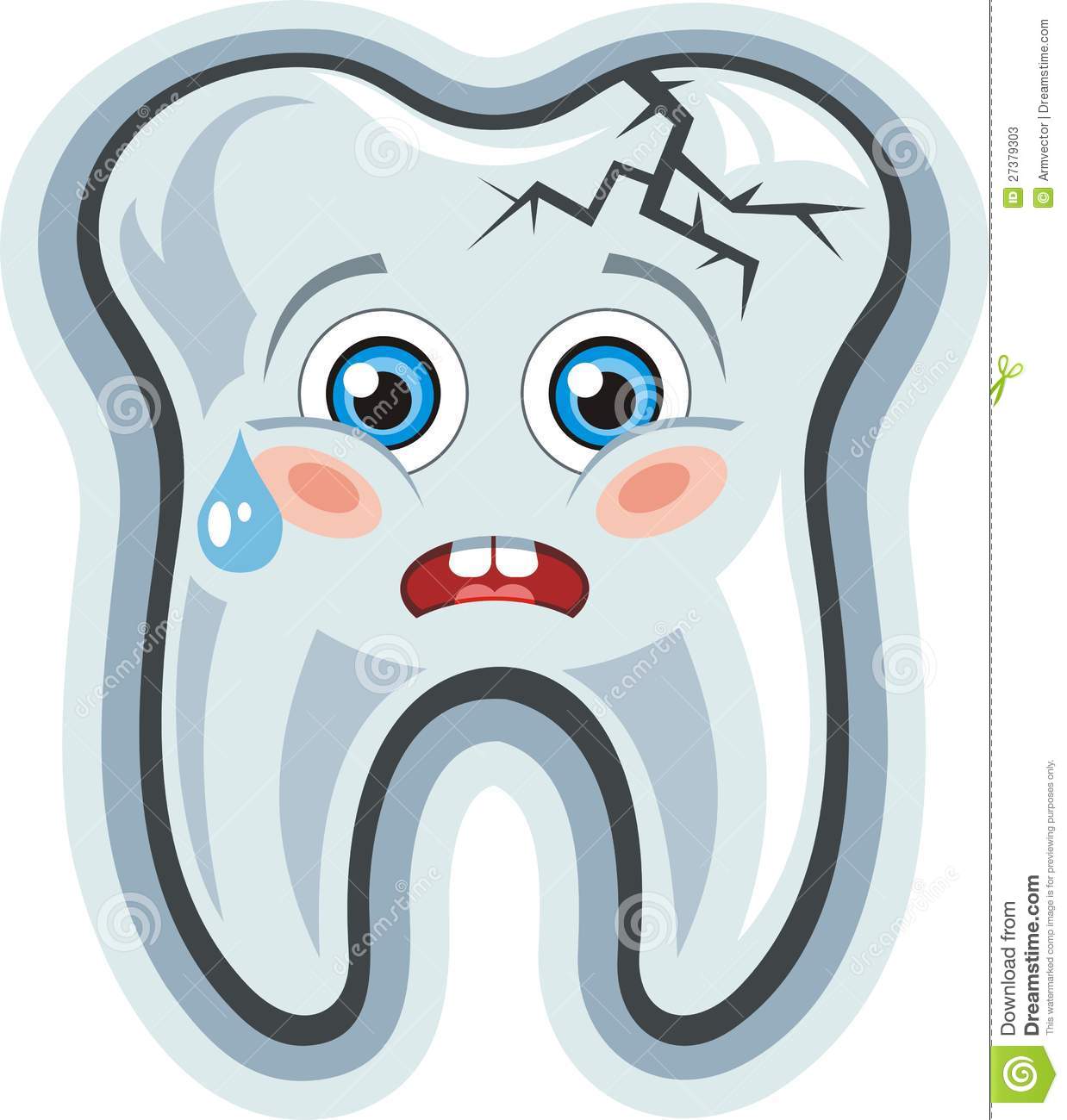 Cartoon Tooth Toothache Stock Photos   Image  27379303