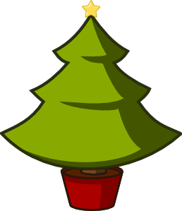 Christmas Tree Clip Art At Clker Com   Vector Clip Art Online Royalty    
