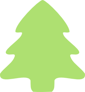 Christmas Tree Icon 2 Clip Art At Clker Com   Vector Clip Art Online    