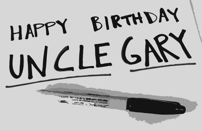 Free Clipart  Happy Birthday Uncle Gary   Holidays   Rejon