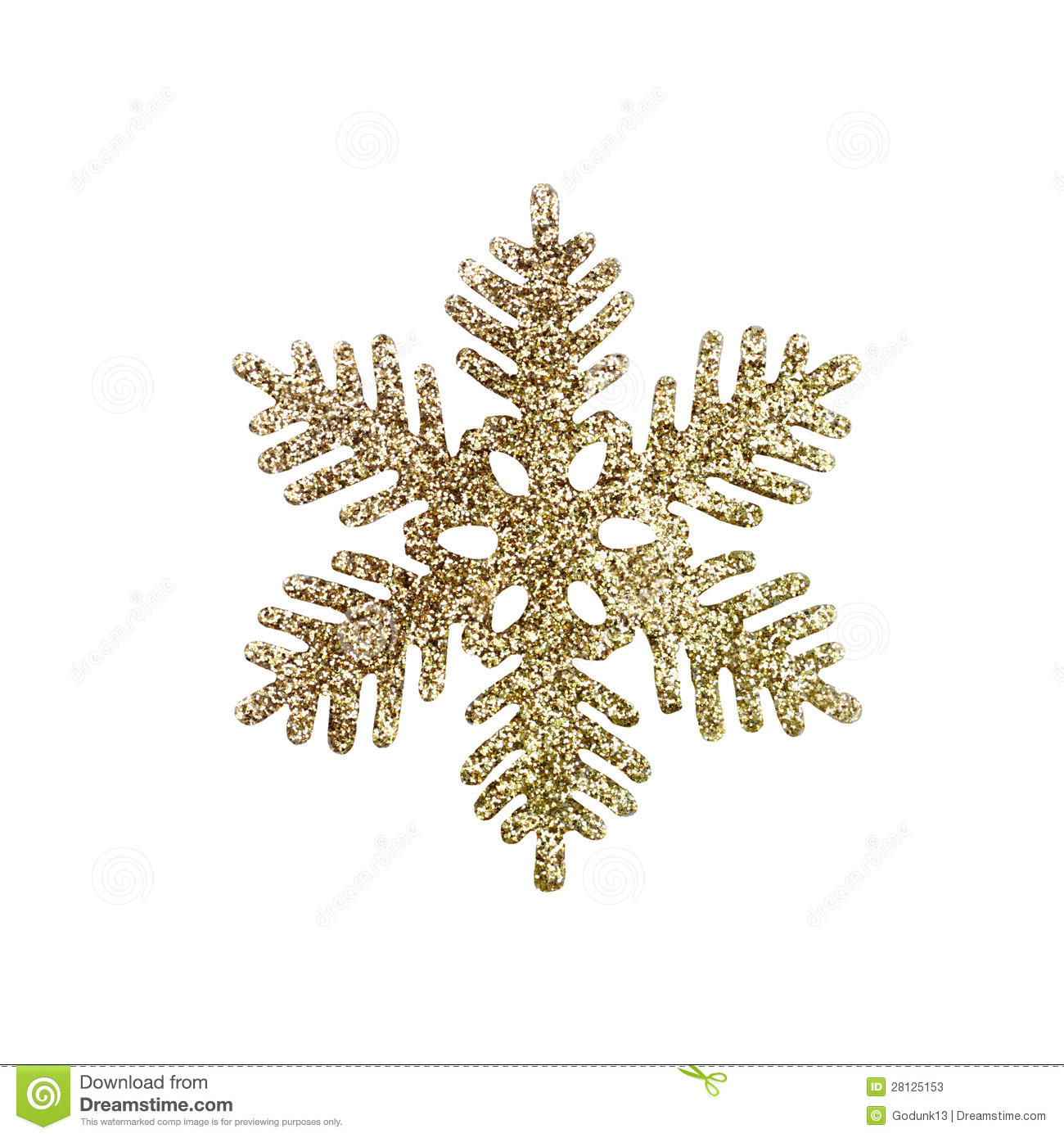Gold Glitter Snowflake Background Stock Photos   Image  28125153