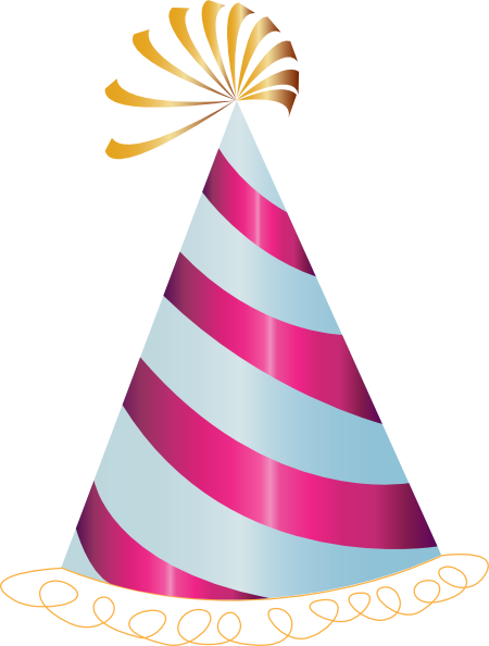 Pink Party Hat Clip Art At Clker Com   Vector Clip Art Online Royalty    