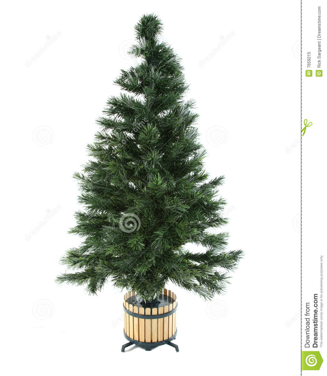 Plain Animated Christmas Tree Undecorated Christmas Tree On