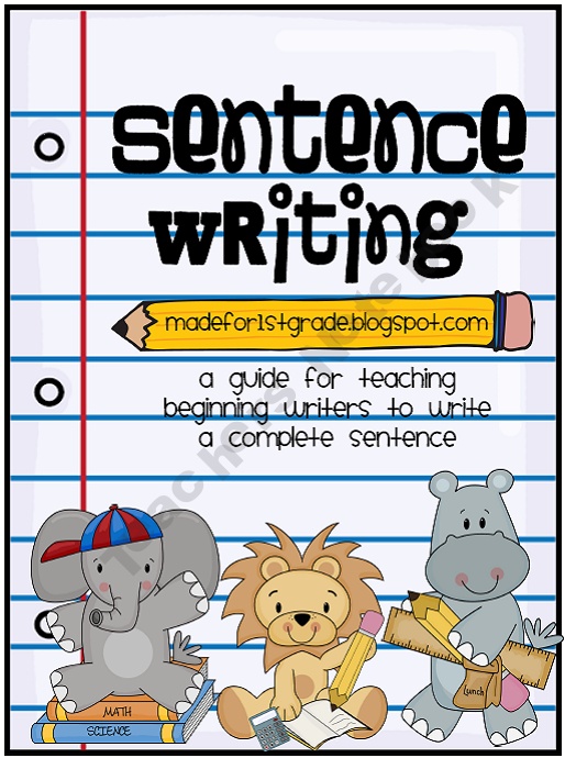 Sentence Structure Unit   First Grade    Pinterest
