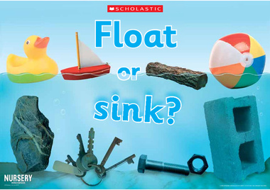 To Display As You Explore Which Items Will Float And Which Will Sink