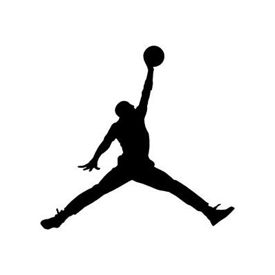 Amazon Com   Air Jordan Nike Jumpman Logo Vinyl Sticker Decal Babyblue    