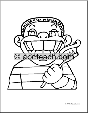 Big Toothy Smile Clip Art